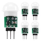 MSCHENZW AM312 PIR Sensor, 5 Pack PIR Bewegungs Sensor AußEn Mini Pyror Infrarot PIR Human IR...