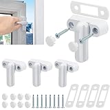 Ewwtrey 4 Stück Fenstersicherung, Window Security Sash Jammer Locks, Kindersicherung Fenster...