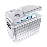 Mobicool Q40 AC/DC - Tragbare Elektrische Alu-Kühlbox, 39 Liter, 12 V und 230 V für Auto, LKW,...