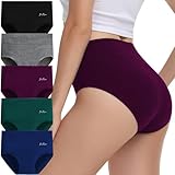 IceReco Unterhosen Damen Slip Damen Unterwäsche Frauen Set Bauchweg Unterhose Baumwolle 5er Pack...
