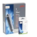 Reinigungs/Pflege-Set passend für Jura-Vollautomaten, 3 x Claris Smart+ Wasserfilterpatronen und 1...