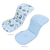 LAT Sitzauflagen für Kinderwagen, Doppelseitige Universal Kinderwagen Einlage für Babyschale Buggy...