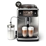 Saeco Xelsis Deluxe Kaffeevollautomat – WLAN-Konnektivität, 22 Kaffeespezialitäten, Intuitives...