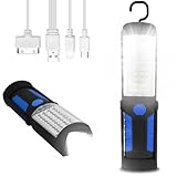 LED Arbeitsleuchte Werkstattlampe, Taschenlampe Werkstatt Handlampe Inspektionsleuchten mit Magnet...