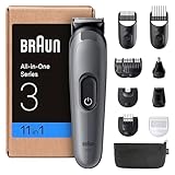 Braun All-in-One Trimmer-Set 3, 11-in-1 Multigroom, Barttrimmer, Nasenhaartrimmer,...