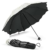 Vicloon Sonnenschirm, UV Schutz Regenschirm, Leicht Kompakt Sonnenschutz Regenschirm, UV Regenschirm...