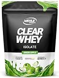 Wehle Sports Clear Whey Protein 1 kg - Isolate Proteinshake aus hochwertigem Molkenprotein Isolat -...