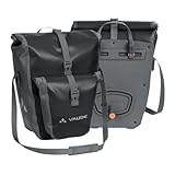 VAUDE Fahrradtaschen für Gepäckträger Aqua Back Plus, 2 x Hinterradtaschen wasserdicht, 51 Liter...
