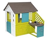 Smoby – Pretty Haus - Spielhaus für Kinder für drinnen und draußen, mit Küche und...