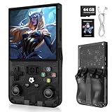 xiskt 2025 Upgraded R36MAX Retro-Handheld-Spielkonsole mit 64GB internem Speicher und 18000+...
