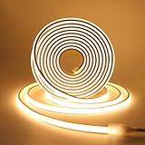 XUNATA 230V COB Neon LED Streifen, 288leds/m Superhell Hohe Dichte, IP65 Wasserdicht Diffusion Flex...
