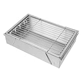 Outdoor Barbecue Grill BBQ Holzkohlegrill Wandern Grillrost Outdoor Grillrost Camping Grillrost...