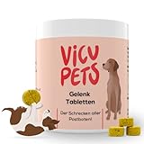 Vicupets Gelenk Tabletten für Hunde Neue REZEPTUR (2023) (6 Monate Vorrat) - Hunde Gelenktabletten...