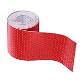 Prasacco 1 Rolle Reflektorband, Sicherheits Reflektierendes Klebeband 5 cm x 3 m Selbstklebende...