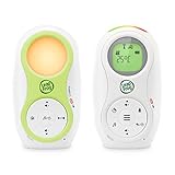 LeapFrog LF80 Babyphone Audio-Überwachung, Digitales Babyfon mit Zwei Akkus, große Reichweite...