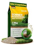 Natureflix Rasendünger Sommer | Langzeitdünger & Stickstoffdünger für jeden Rasen – der...