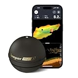 Deeper Chirp+ 3 Castable GPS Sonar - Tragbarer Fisch- und Tiefenfinder zum Bootsangeln, Eisangeln,...