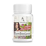 BAMBOO-LOVE – Silizium Hochdosiert Kapseln - Kieselsäure aus Bambus - Pure, Vegan, Rein - 180...