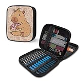 Häkelnadelhalter, Organizer, Donut Capybara, Häkelnadelhalter, Strickwerkzeuge,...