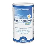 Dr Jacob's Basenpulver plus I Kalium Calcium Magnesium Zink I Vitamin C D B1 I Mineralstoffe als...