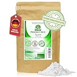 Taurin Pulver 1 Kg 100% rein ohne Zusatzstoffe! 1000g reines Taurin ohne Magnesiumstearat - Bio...