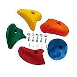 chiwanji 5-teilige Kletterfelsen, Klettergriffe für Kinder, DIY-Kletterwand-Griff-Sets,...