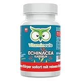 Echinacea Kapseln - hochdosiert - 300 mg Echinacea-Wurzelextrakt (10:1) - Qualität aus Deutschland...