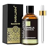 MAYJAM Vanille Ätherisches Öl 100ML, Vanilleöl für Diffusor, Luftbefeuchter, DIY,...