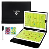 KEWUZY Fußball Taktiktafel, Fußball-Board mit Magneten, Taktikboard Fussball, Soccer Taktikboard,...