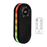 Elektrischer Wandkonvektor mit Fernbedienung, 180° drehbar – LED-Anzeige mit Timer und Schutz...