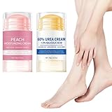 GXGM 2 Stück Hydrating and Anti-Cracking Fußcreme, Schrundensalbe Füße, Fusscreme Sehr Trockene...