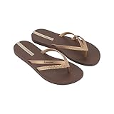 Ipanema Damen Bossa Fem Flipflop, Brown Gold, 41/42 EU