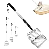 YANGUN 3 In 1 Hühnerstall Zubehör, Einstellbare Siebschaufel, Hühnerkotschaufel Für Die...