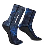 Summshall Neoprensocken, 3MM Neopren Socken Damen Herren Thermo Schwimmsocken Beachvolleyball socken...