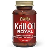 Krill Öl Hochdosiert mit 500mg NKO Krillöl + 1000 mcg Astaxanthin pro Kapsel,Omega 3 EPA + DHA, 60...