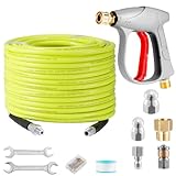 Dibaful 15M Schläuche Hochdruckreiniger Pistole 5800 PSI mit Hochdruckschlauch Set |...