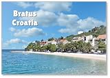 Fischer-und Urlaubsort Bratus An Der Makarska Riviera, Adria, Dalmatien, Kroatien,...