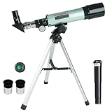 Misilmp Astronomical Telescope, Teleskop für Kinder Zoom 360/50 mm 90X HD Monokulares...