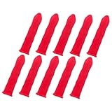 SKISUNO 10 Stück Caulk Tube Tip Covers aus Latex Dichte Schutzkappen für Kleberöhrchen...