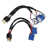 H4 9003 Kabelbaum, männlich, weiblich, 2-Wege-Splitter, Kabelbaum, Pickup, LED-Draht, Kabelstecker