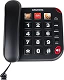 Grundig Telefon Senioren - Festnetztelefon Senioren mit großen Tasten - Seniorentelefon Festnetz...