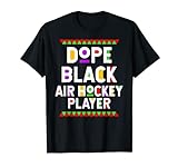 Dope Black Air Hockeyspieler Afroamerikaner Sport T-Shirt
