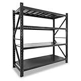 Mayaadi-Home Schwerlastregal/Reifenregal 200x60x200 cm | 300 kg Traglast pro Boden | Lagerregal...