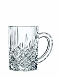 Spiegelau & Nachtmann, Bierkrug mit Schliffdekoration, Kristallglas, 600 ml, 0095635-0 Noblesse...