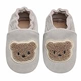 IceUnicorn Baby Lauflernschuhe Krabbelschuhe Baby Mädchen Jungen Lederschuhe Baby Weicher Leder...