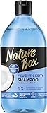 Nature Box Shampoo Feuchtigkeit (385 ml), Shampoo für trockenes Haar mit Kokosnuss-Öl spendet...
