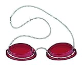 Art of Sun Solarium Schutzbrille rot UV Brille Solariumbrille mit Gummizug, 600015-rot