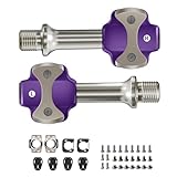 Einstellbare Auto Lock Fahrradpedale Leichte Klickpedale Aus Aluminiumlegierungen Für Mehr...