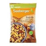 Seeberger Snack-Mix geröstet und gesalzen: Nuss-Mischung aus geröstet, gesalzenen Erdnüssen und...