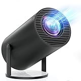[Built-in Apps & Android 11.0] Mini Beamer Tragbarer 18000 Lux Projektor 4K Supported unterstützt...